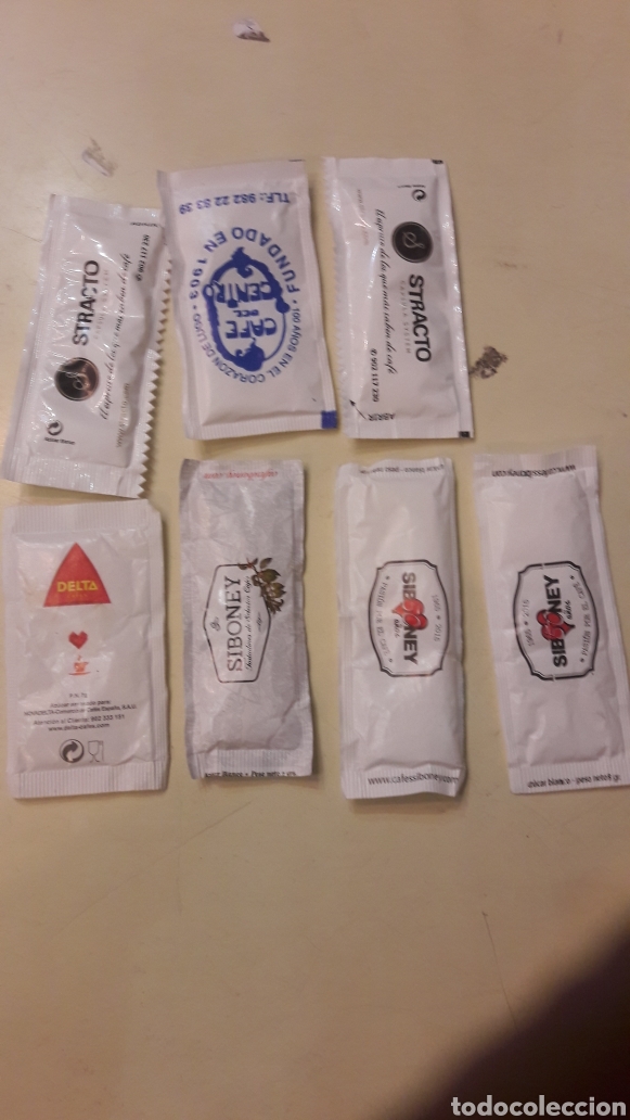 Coleccionismo: Azucarillos paquetes