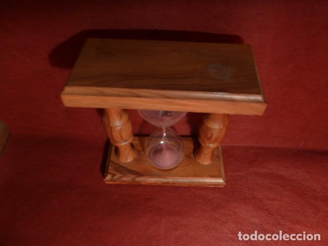 Coleccionismo: Reloj de arena. Madera - Foto 5