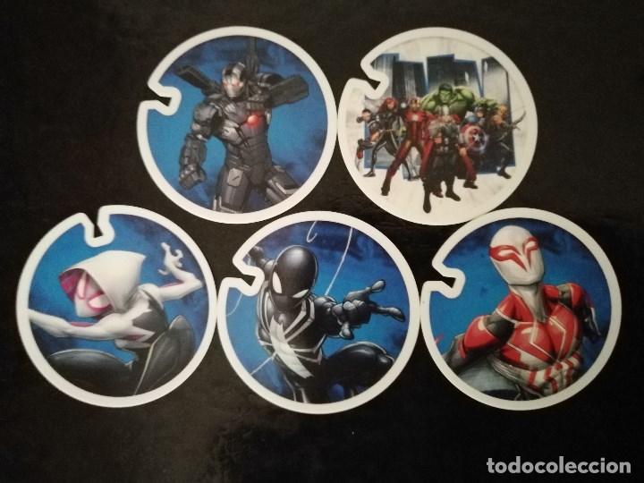 Coleccionismo: Colecci&oacute;n 5 Flizz Marvel Carrefour - Foto 1