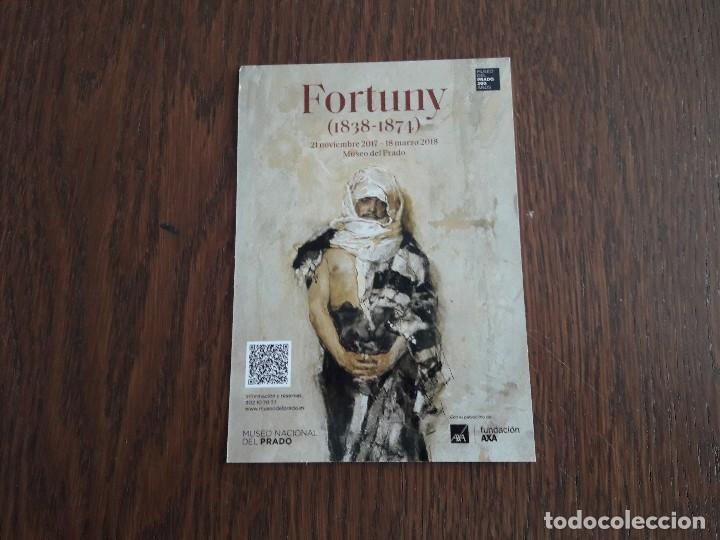 Coleccionismo: tarjeta postal de publicidad museo del prado, Fortuny (1838-1874)