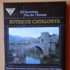 Coleccionismo: RUTES DE CATALUNYA I D'ANDORRA. Nº 20. GARROTXA. PLA DE L'ESTANY - DIVERSOS AUTORS. Lote 146327754