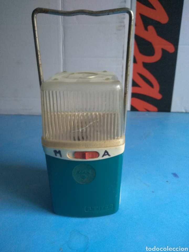 Coleccionismo: Linterna o farol , J&uacute;piter made in Spain (funcionando) - Foto 3