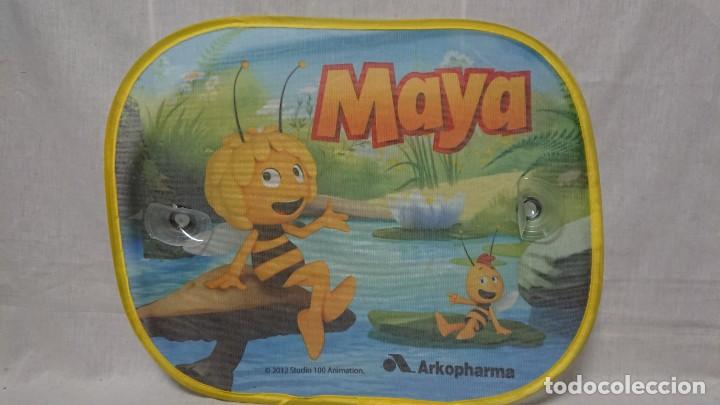 Coleccionismo: PARASOL DE COCHE ABEJA MAYA - PUBLICIDAD DE ARKOPHARMA - NUEVA, SIN USO