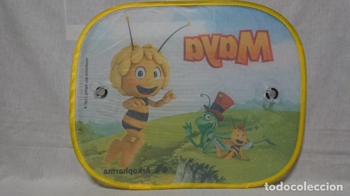 Coleccionismo: PARASOL DE COCHE ABEJA MAYA - PUBLICIDAD DE ARKOPHARMA - NUEVA, SIN USO