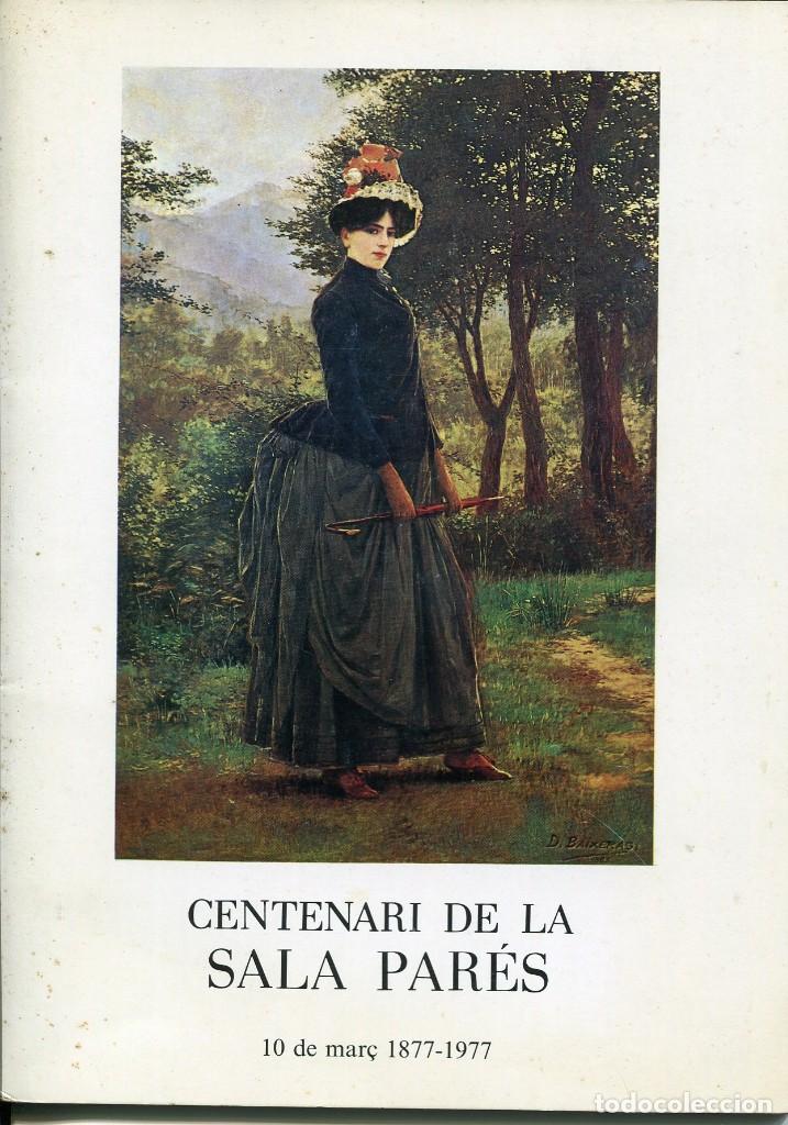 Sammelleidenschaft Papier: CAT&Aacute;LOGO CENTENARIO DE LA SALA PAR&Eacute;S- 1977