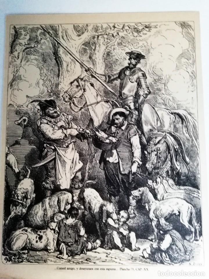Coleccionismo: Lamina escena Don Quijote de la Mancha