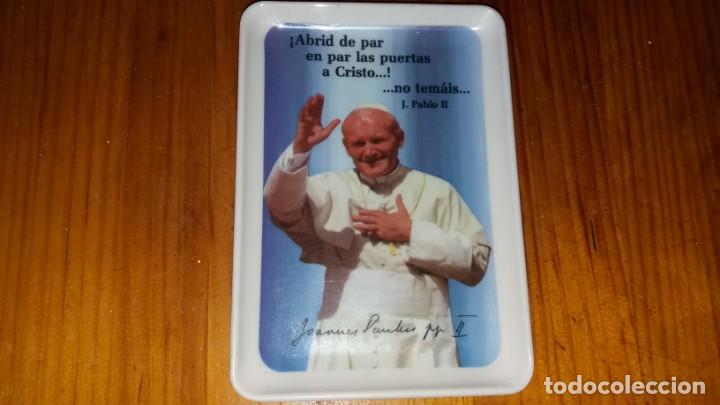 Coleccionismo: Bandeja del papa JUAN PABLO ll segundo Cristiana
