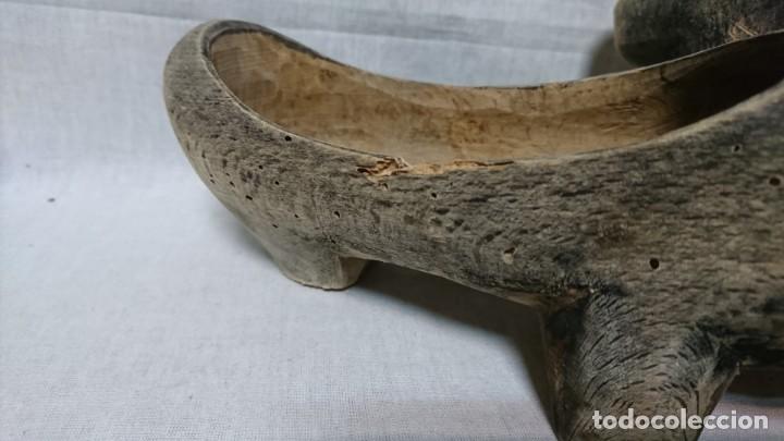 Coleccionismo: ALBARCAS, ALMADRE&Ntilde;AS DE MADERA, PARA NI&Ntilde;O - Foto 2