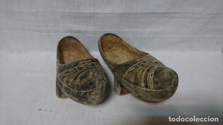 Coleccionismo: ALBARCAS, ALMADRE&Ntilde;AS DE MADERA, PARA NI&Ntilde;O - Foto 6