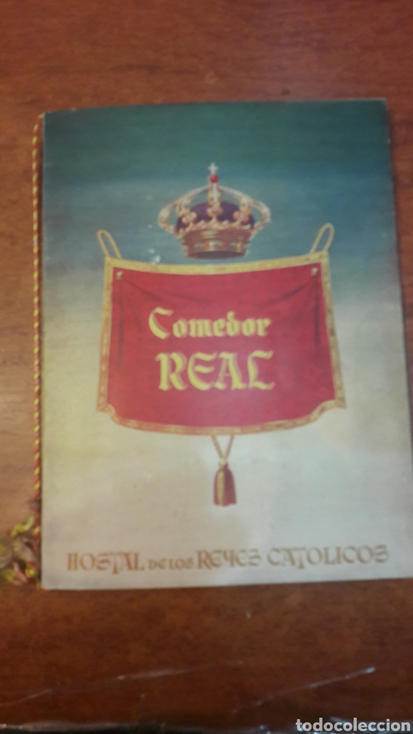 Colecionismo: Comedor Real Hostal de los Reyes Catolicos Santiago Compostela enlace 1959