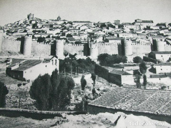 Collecting paper: AVILA VISTA GENERAL ANTIGUA LAMINA HUECOGRABADO A&Ntilde;OS 40