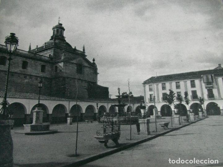 Collecting paper: CIUDAD RODRIGO SALAMANCA PLAZA ANTIGUA LAMINA HUECOGRABADO A&Ntilde;OS 40
