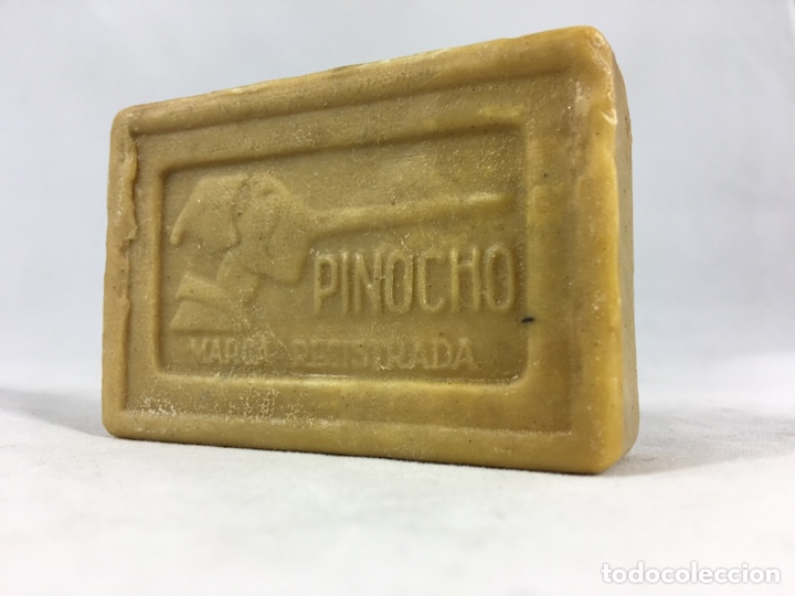 Coleccionismo: Pastilla de jab&oacute;n Carbonell - C&oacute;rdoba 110gms - Grabado dibujo Pinocho