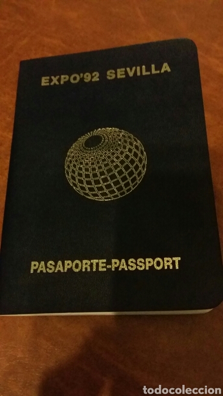 Coleccionismo: Expo 92 de Sevilla Pasaporte - Foto 1