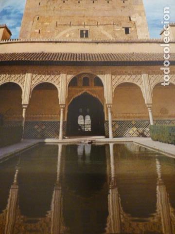 Sammelleidenschaft Papier: GRANADA ALHAMBRA ANTIGUA LAMINA HUECOGRABADO A&Ntilde;OS 40