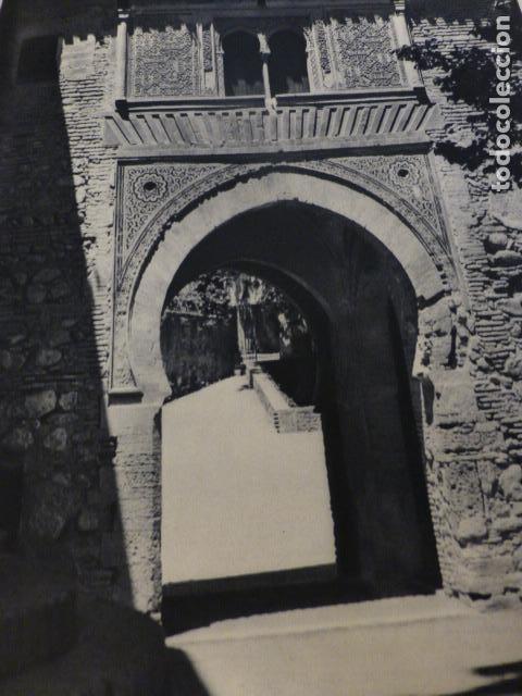 Collectionnisme: GRANADA ALHAMBRA ANTIGUA LAMINA HUECOGRABADO A&Ntilde;OS 40