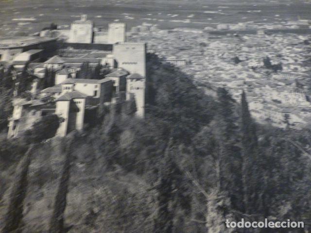 Sammelleidenschaft Papier: GRANADA ALHAMBRA ANTIGUA LAMINA HUECOGRABADO A&Ntilde;OS 40