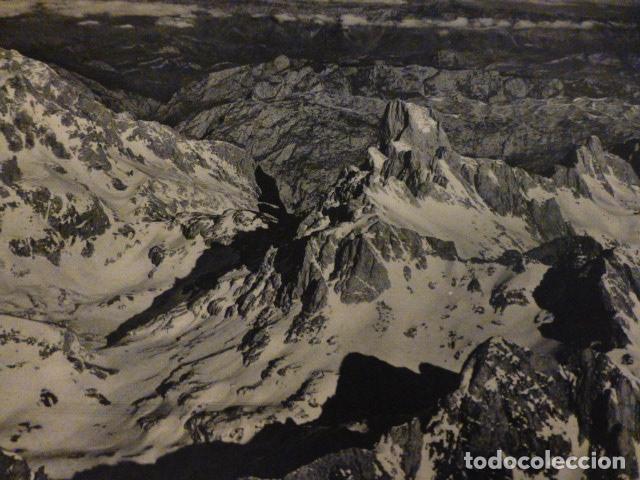 Collectionnisme: ASTURIAS PICOS DE EUROPA ANTIGUA LAMINA HUECOGRABADO A&Ntilde;OS 40