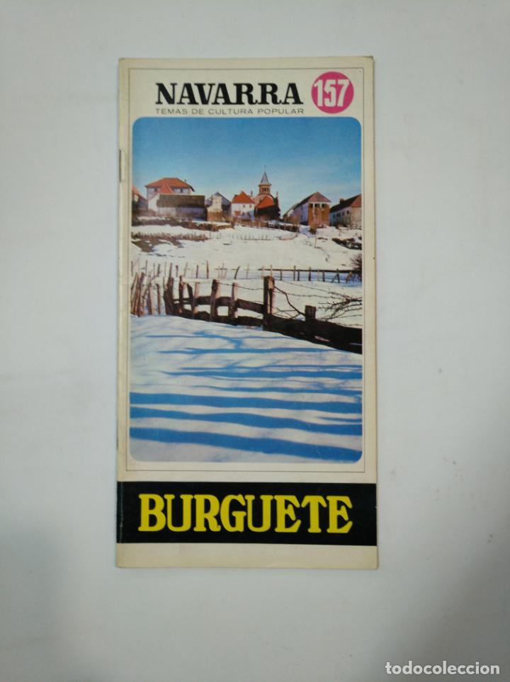 Sammelleidenschaft Papier: NAVARRA. TEMAS DE CULTURA POPULAR N&ordm; 157. BURGUETE. TDKR23