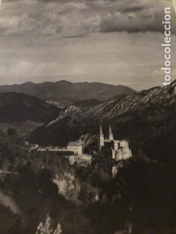 Collectionnisme: COVADONGA ASTURIAS ANTIGUA LAMINA HUECOGRABADO A&Ntilde;OS 40