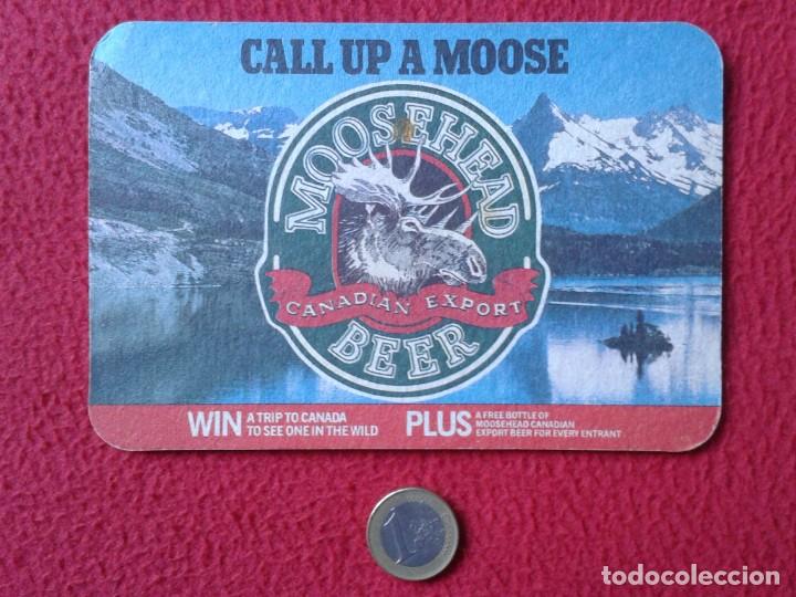 Colecionismo: POSAVASOS RARE COASTER MAT O SIMILAR MOOSEHEAD CANADIAN EXPORT BEER CANADA BIER CERVEZA LA BI&Egrave;RE VER