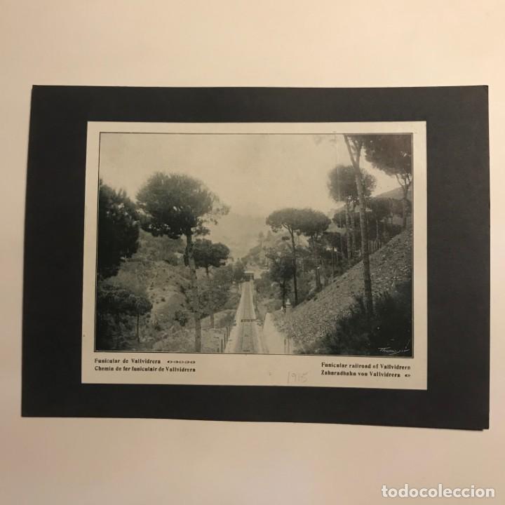1915 Funicular de Vallvidrera 18x25 cm