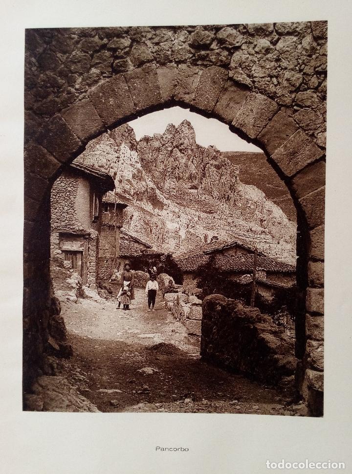 Coleccionismo: PANCORBO (BURGOS) y CATEDRAL DE BURGOS - LAMINA DE 1922