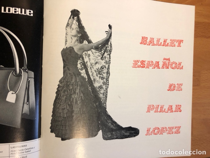 Coleccionismo: Festivales de españa madrid 1968.opera liceo ballet.rudolf nureyev pilar lopez Carmen bernardos - Foto 15 - 149578598