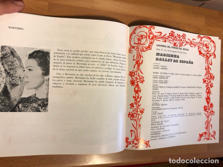 Coleccionismo: Festivales de españa madrid 1968.opera liceo ballet.rudolf nureyev pilar lopez Carmen bernardos - Foto 19 - 149578598