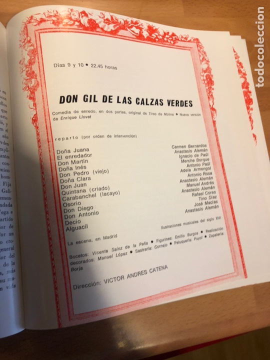 Coleccionismo: Festivales de españa madrid 1968.opera liceo ballet.rudolf nureyev pilar lopez Carmen bernardos - Foto 24 - 149578598