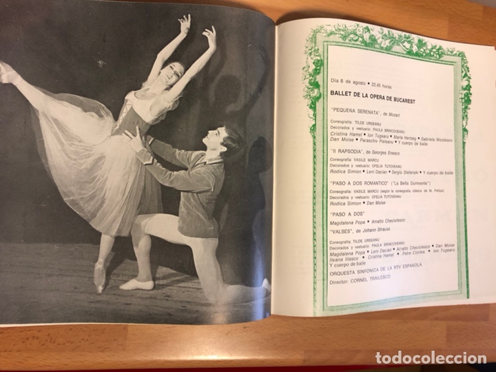 Coleccionismo: Festivales de españa madrid 1968.opera liceo ballet.rudolf nureyev pilar lopez Carmen bernardos - Foto 28 - 149578598
