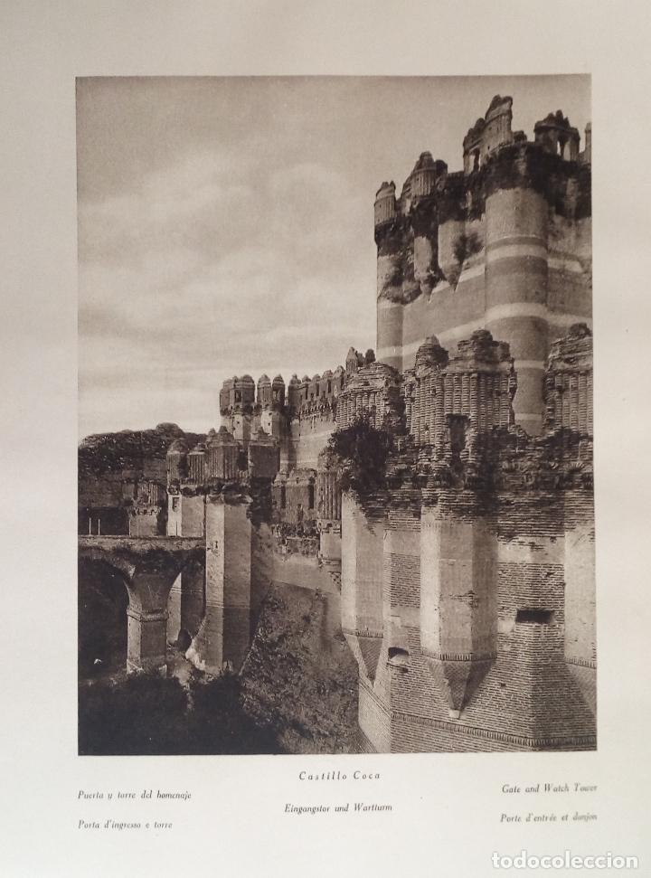 Coleccionismo: CASTILLO DE COCA (SEGOVIA) - LAMINA DE 1922