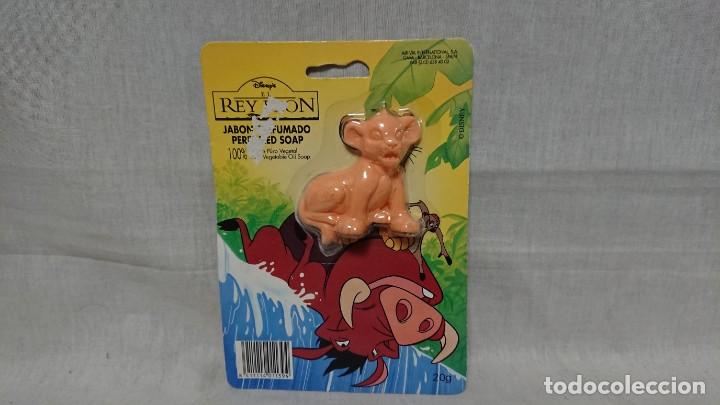 Coleccionismo: PASTILLA DE JABON PERFUMADO EL REY LE&Oacute;N DE DISNEY