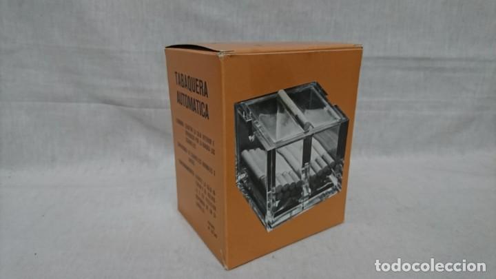 Coleccionismo: TABAQUERA AUTOM&Aacute;TICA, METACRILATO - Foto 1
