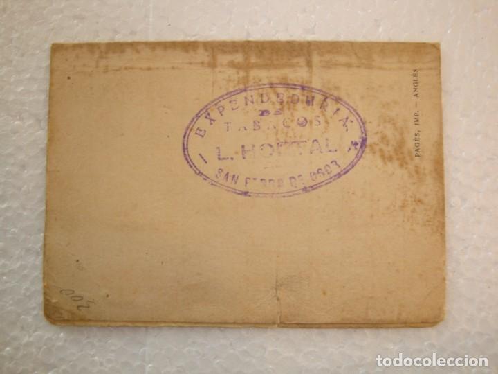 Coleccionismo: TARGETA DE FUMADOR - Foto 3
