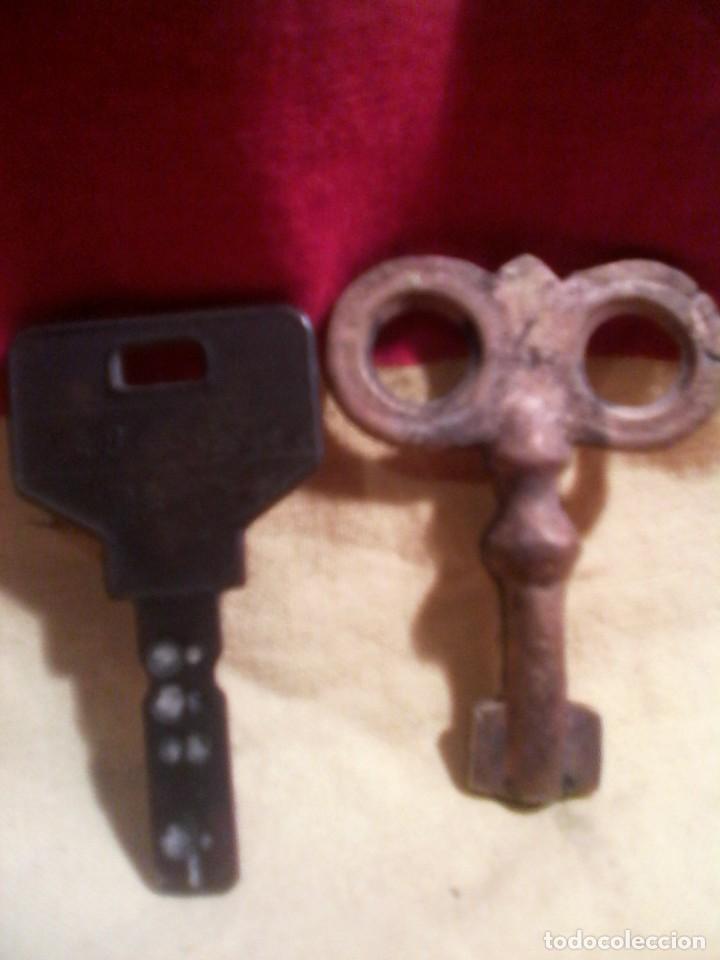 Coleccionismo: 2 LLAVES VINTAGE-COLECCION. - Foto 3