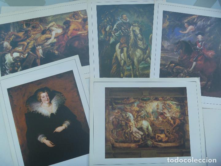 Coleccionismo: LOTE DE 5 LAMINAS DE RUBENS. OBRAS CUMBRE DEL MUSEO DEL PRADO