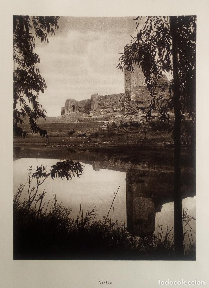 Collectionnisme: NIEBLA (HUELVA) Y EN LA SIERRA NEVADA (GRANADA) - LAMINA DE 1922