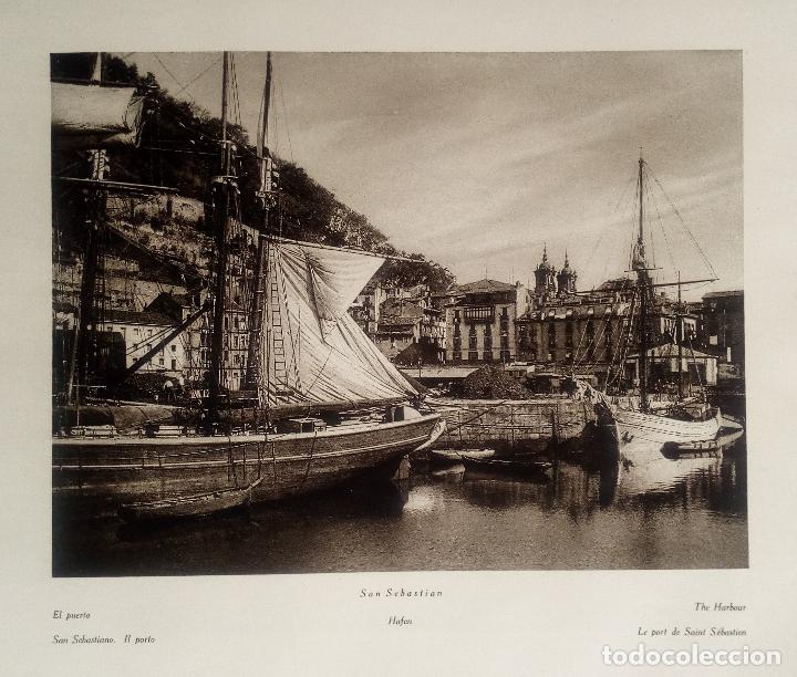 Collectionnisme: EN EL PUERTO (SAN SEBASTIAN - GUIPUZCOA) - LAMINA DE 1922