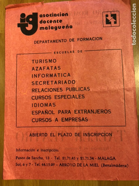 Coleccionismo: Programa teatro Romano de malaga Cal&iacute;gula - Foto 2