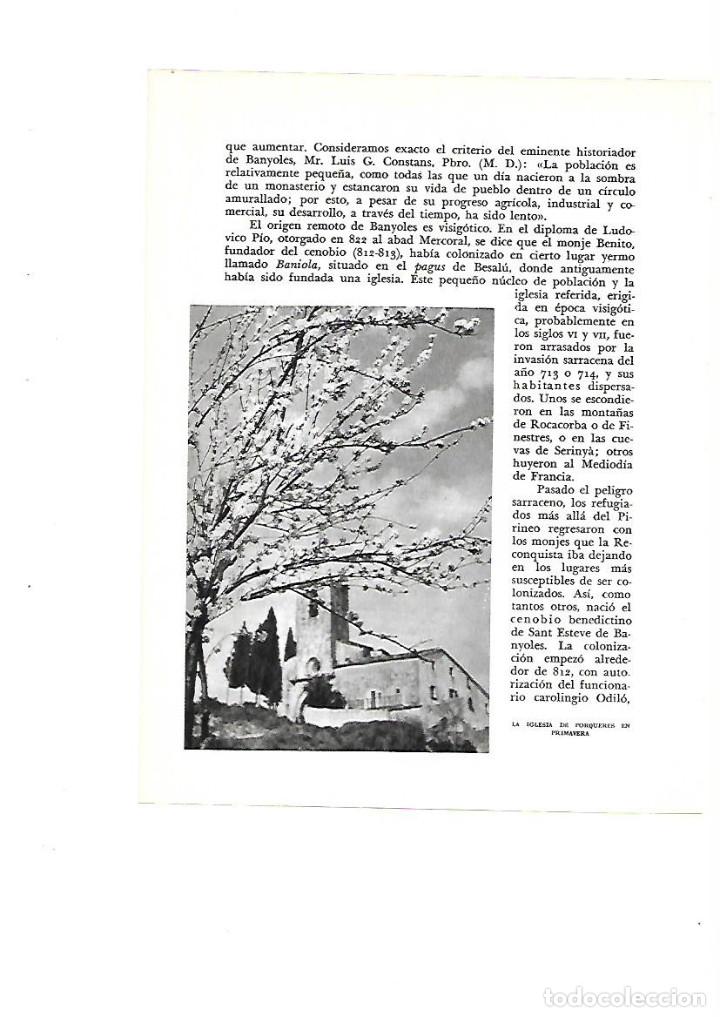 Collezionismo: A&Ntilde;O 1961 FOTOGRAFIA IGLESIA PORQUERES ARTE DETALLE CAPITEL ROMANICO FOTO RAMON ALSIUS ARCHIVO MAS