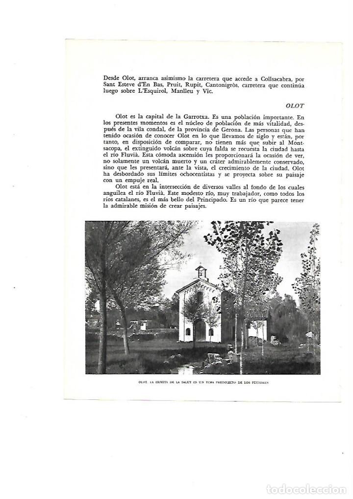 Collezionismo: A&Ntilde;O 1961 RECORTE PRENSA FOTOGRAFIA ERMITA DE LA SALUD OLOT