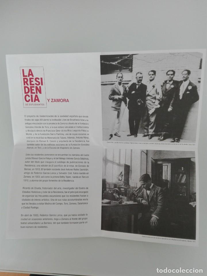 Coleccionismo: LA RESIDENCIA DE ESTUDIANTES DALI BU&Ntilde;UEL LORCA PROGRAMA EXPOSICI&Oacute;N - Foto 1