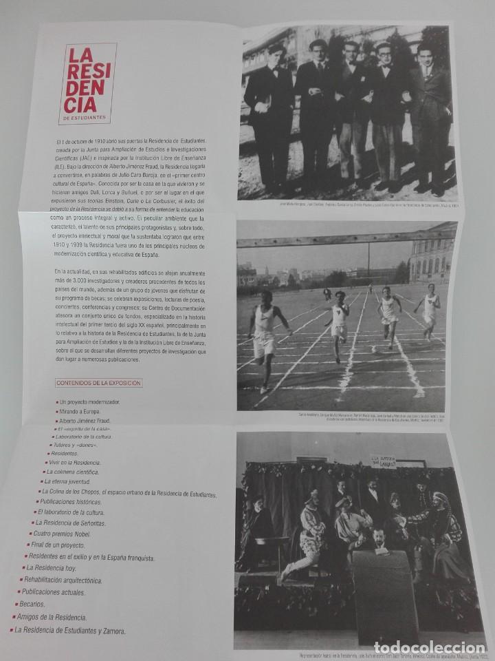 Coleccionismo: LA RESIDENCIA DE ESTUDIANTES DALI BU&Ntilde;UEL LORCA PROGRAMA EXPOSICI&Oacute;N - Foto 3
