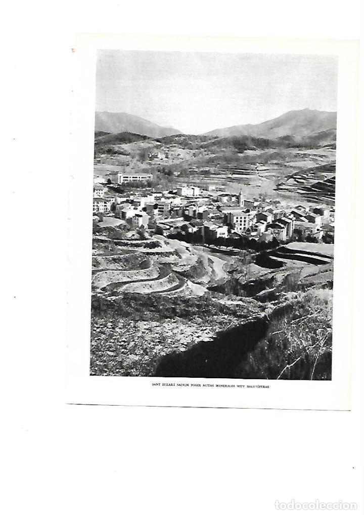 Colecionismo: A&Ntilde;O 1961 RECORTE PRENSA FOTOGRAFIA SANT HILARI SACALM FOTO CUYAS