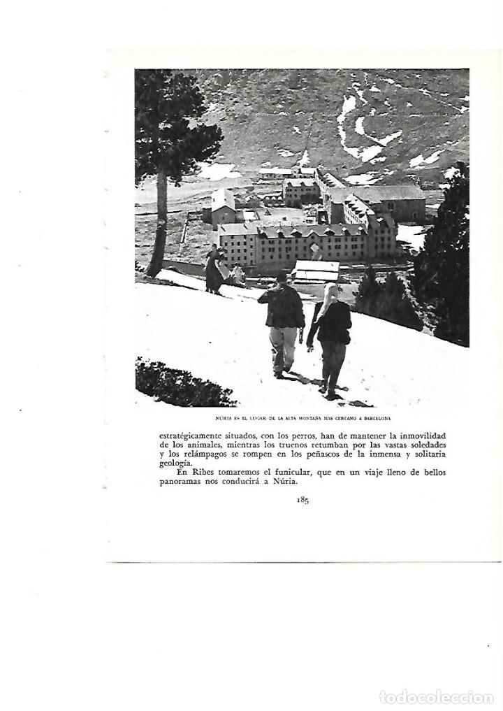 Coleccionismo: A&Ntilde;O 1961 RECORTE PRENSA FOTOGRAFIA NURIA TELESILLA ESQUI FOTO RAMON DIMAS