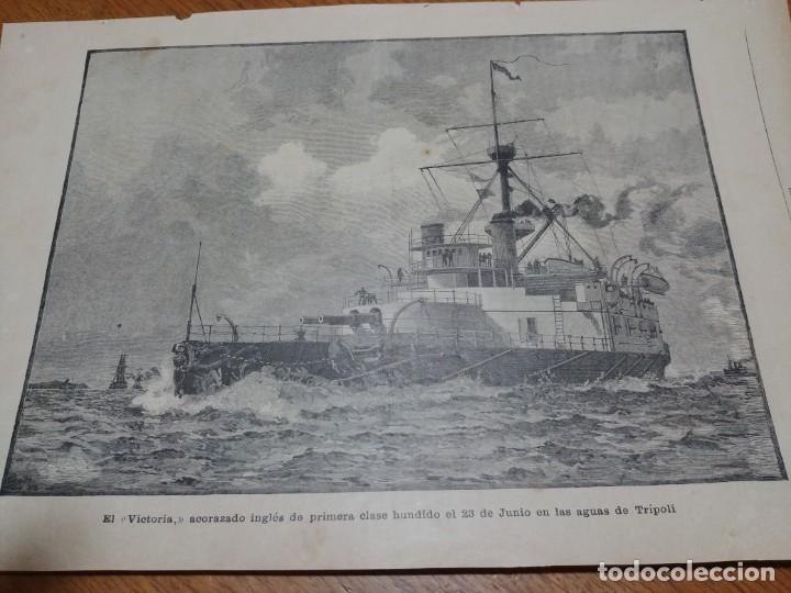 Coleccionismo: La hormiga de oro 1893. Acorazado ingles Victoria
