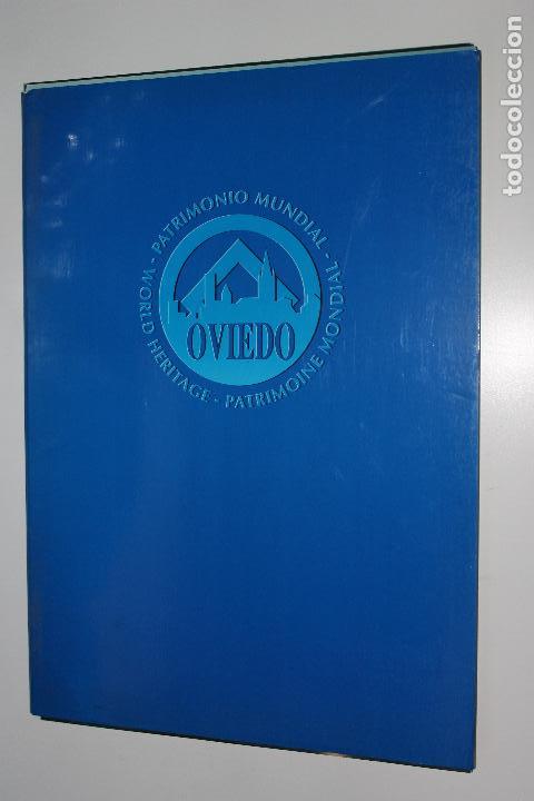 Sammelleidenschaft Papier: OVIEDO, PATRIMONIO MUNDIAL 14 FOTOGRAFIAS, 40 X 28 CMS, (COMPLETA)