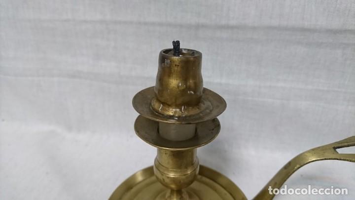 Coleccionismo: PALMATORIA EN BRONCE - Foto 2