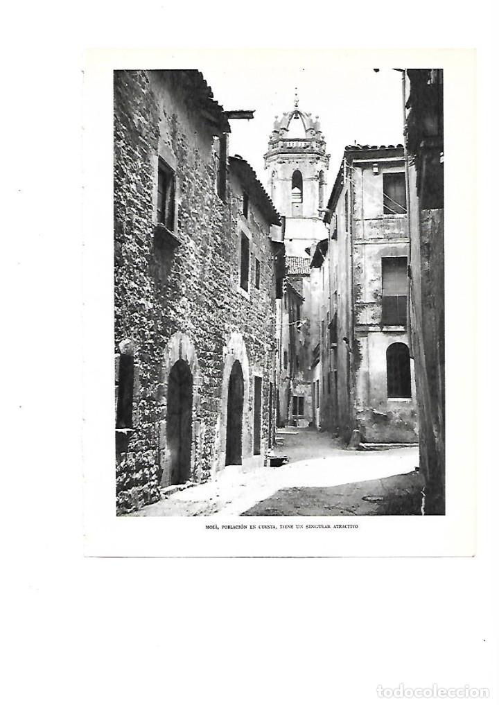 Collezionismo: A&Ntilde;O 1961 RECORTE PRENSA FOTOGRAFIA CALLE TIPIA DE MOIA IGLESIA FOTO CUYAS